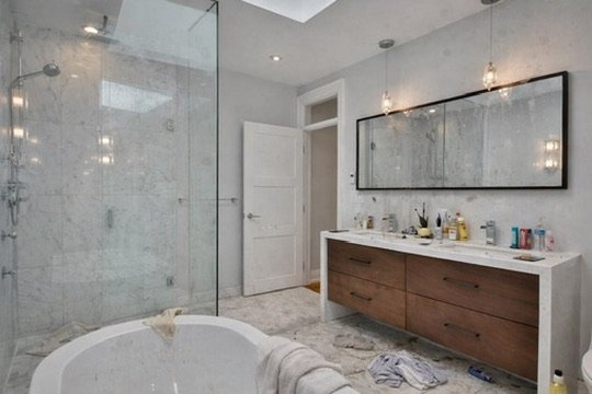 Bathroom before transformation